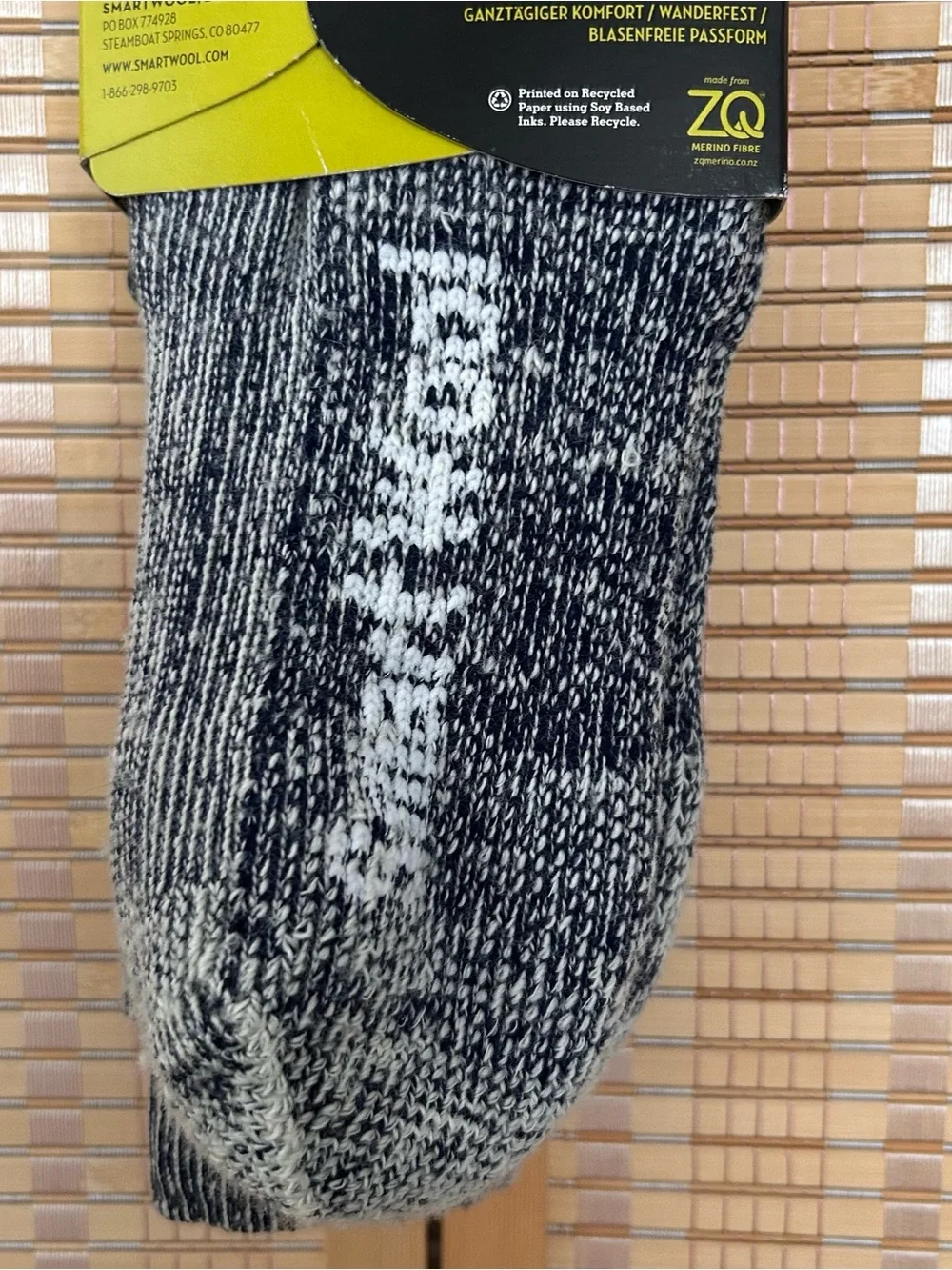 Smartwool Hiking Socks Mens Medium Heavy Cushion Crew Merino Wool NWT